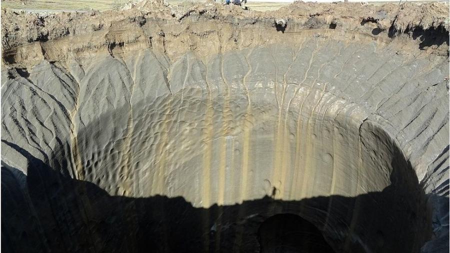 Já são 17 crateras em seis anos - Getty Images