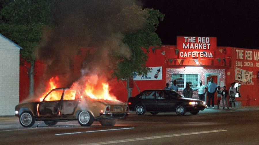 O bairro de Liberty City, em Miami, presenciou diversas revoltas na década de 1980 - GETTY IMAGES