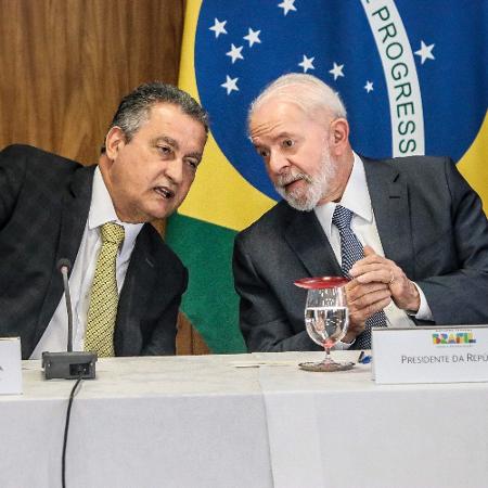 Lula e Rui Costa, ministro da Casa Civil - Frederico Brasil - 26.mar.2024/Estadão Conteúdo