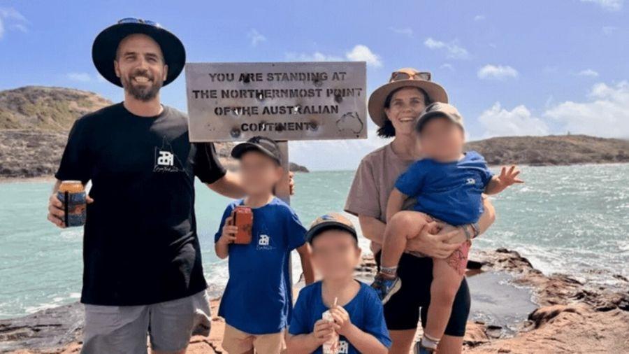 Dave estava de férias com a família quando foi atacado por crocodilo