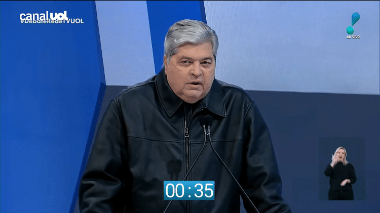 Datena em debate RedeTV!/UOL