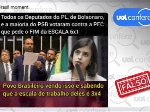 PEC pelo fim da escala 6x1 ainda não está em tramitação nem foi votada