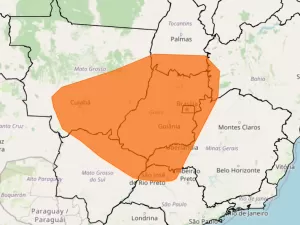 SP e mais 6 estados tem alerta laranja para chuvas e ventos de até 100 km/h