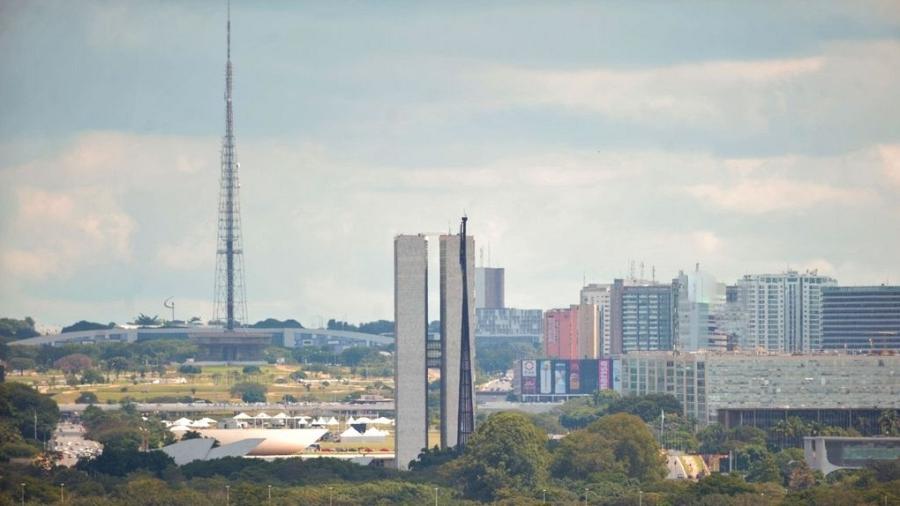 Brasília completa 59 anos; na foto, a torre de TV, o Congresso Nacional e parte da Asa Norte - Fabio Rodrigues Pozzebom/Agência Brasil