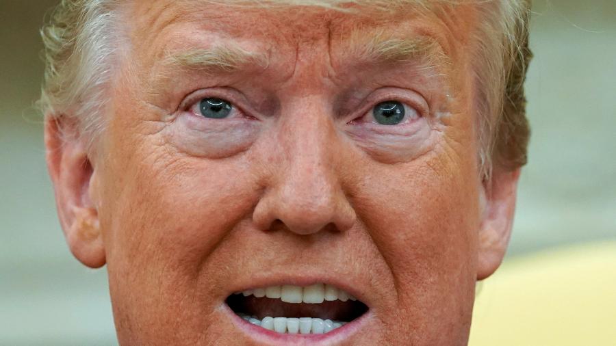 9.jul.2019 - Presidente dos Estados Unidos, Donald Trump - Kevin Lamarque/Reuters