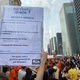 2.out.2021 - As denúncias contra a operadora de saúde Prevent Senior também foram lembradas nas manifestações contra Bolsonaro - Herculano Barreto Filho/UOL