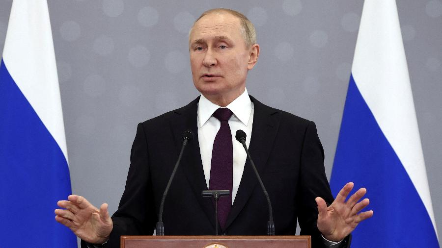 Vladimir Putin, presidente da Rússia - Sputnik/Valery Sharifulin/Pool via REUTERS