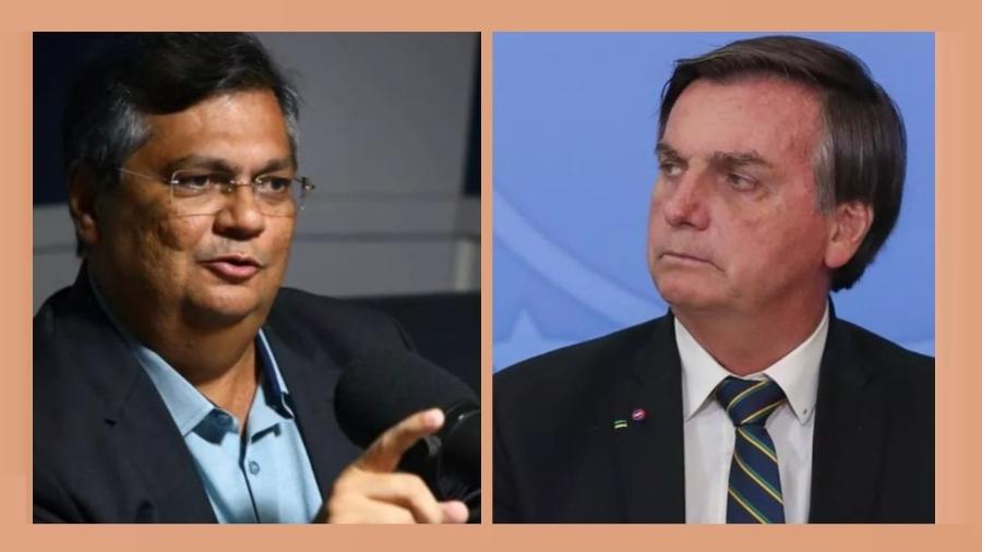 Flávio Dino e Bolsonaro