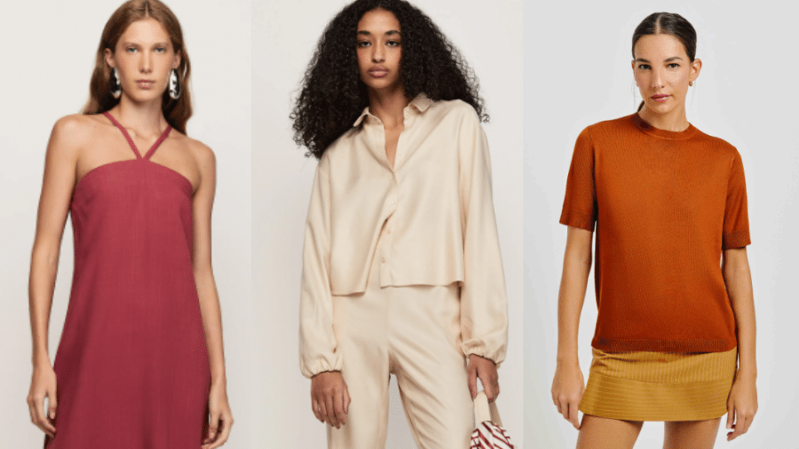 Selecionamos itens como vestidos, camisas e blusas em oferta Selecionamos itens como vestidos, camisas e blusas em oferta