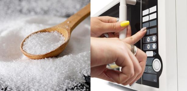 Por que truque recomenda colocar sal no micro-ondas? Entenda para que serve