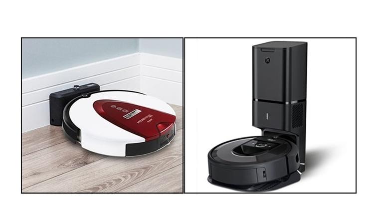 Housekeeper Pro e Roomba i7+: com suas bases - Divulgação - Divulgação