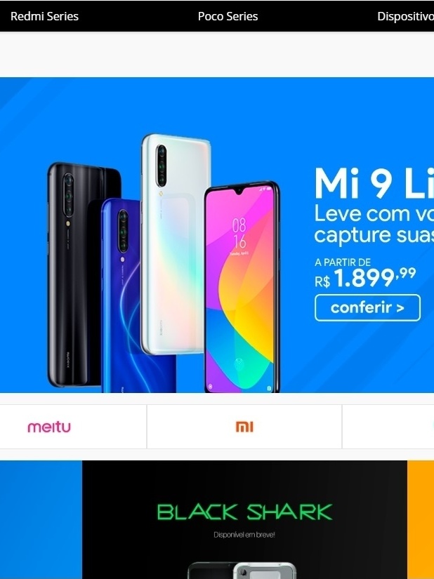 Xiaomi abre seu primeiro ponto de venda na região Norte do Brasil