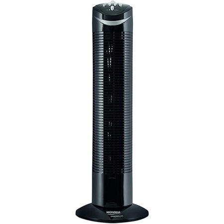 Com calor? A gente ajuda a escolher o ventilador certo para sua necessidade - 13/10/2020 4 Mondial 1290-02 - Circulador Torre Premium CT-01, Preto - Divulgação - Divulgação