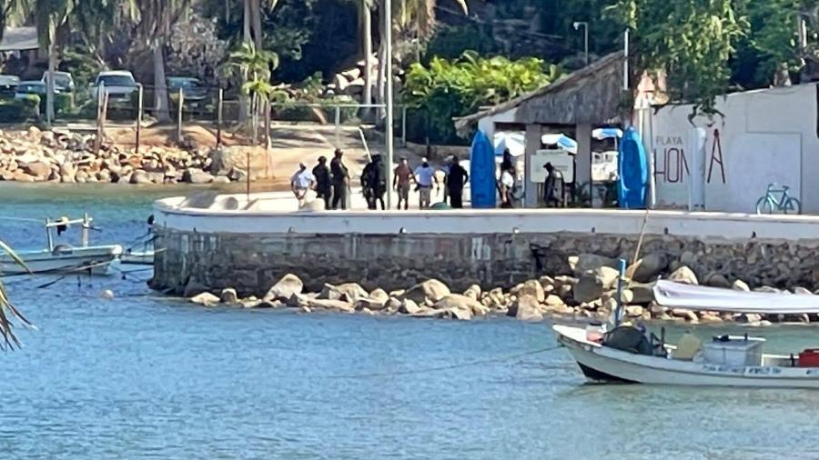 Tiroteio afugentou turistas em Acapulco, no México - Reprodução/Twitter