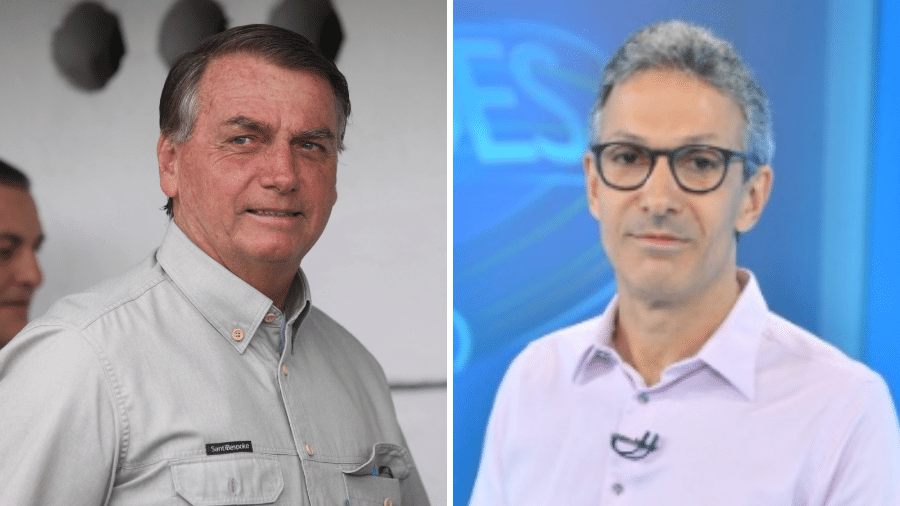 O presidente Jair Bolsonaro (PL) e o governador de MG Romeu Zema (Novo) - Fabrício Costa/Futura Press/Estadão Conteúdo; João Godinho/O Tempo/Estadão Conteúdo