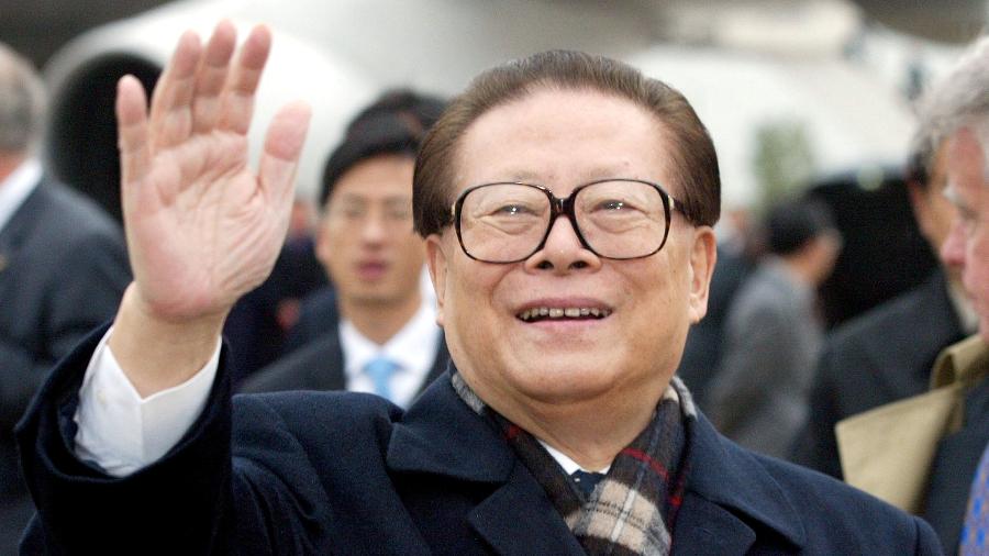 Jiang Zemim deixou o cargo de presidente em 2003 - Scott Olson/Pool via REUTERS