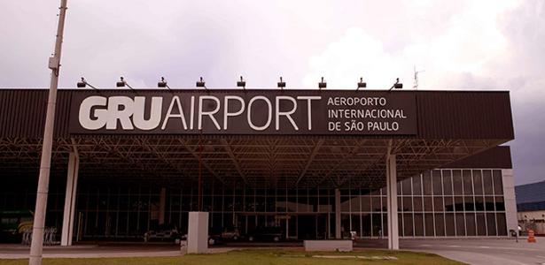 Fachada do aeroporto de Guarulhos