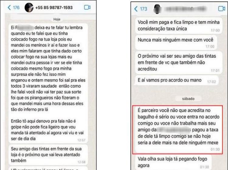 Integrante do CV ameaça comerciante Integrante do CV ameaça comerciante