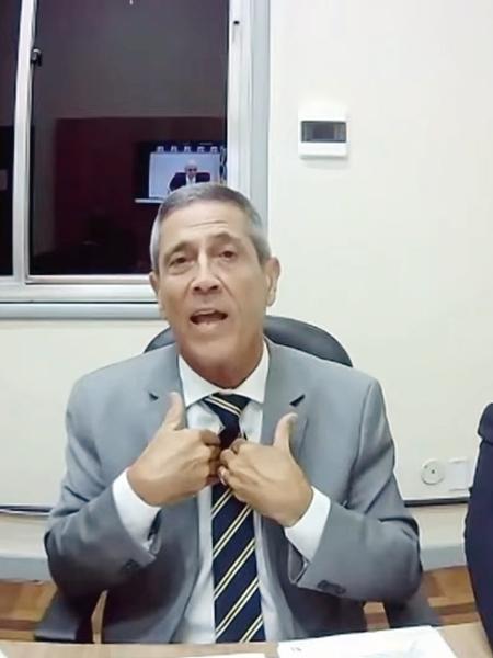 Braga Netto é interrogado remotamente pela Primeira Turma do STF Braga Netto é interrogado remotamente pela Primeira Turma do STF