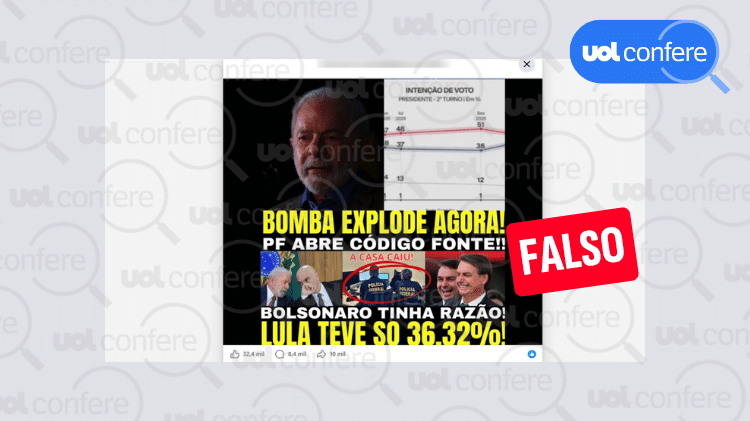 PF não identificou nenhuma fraude nas eleições de 2022 - undefined