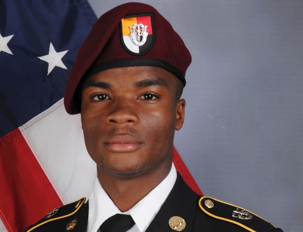 David Johnson em foto oficial do exército - NYT