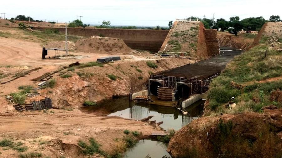 Barragem de São Gonçalo, no município de Sousa, na Paraíba - Divulgação/MPF