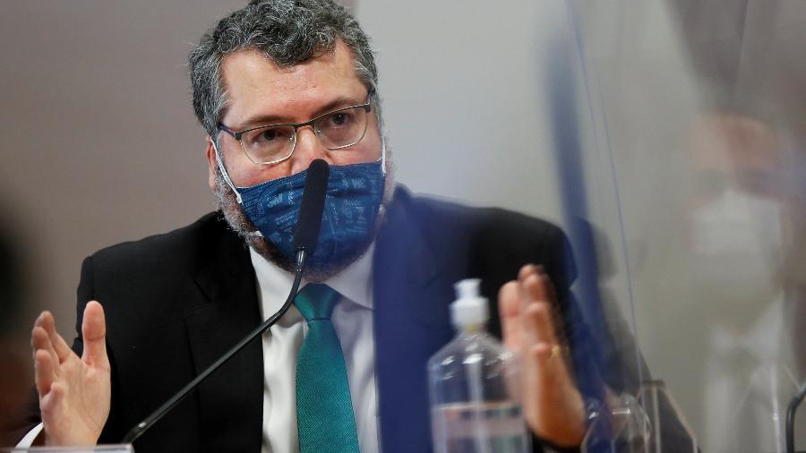 Araújo, ex-chanceler, defende que Brasil adote posição a favor da Ucrânia e condene Rússia - Adriano Machado/Reuters