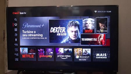 Shopping Center Tambiá - A Claro Box TV é um serviço de streaming