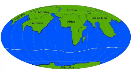 Se a Amásia se formar, é porque os continentes se deslocaram para o norte - Davies et al - Davies et al