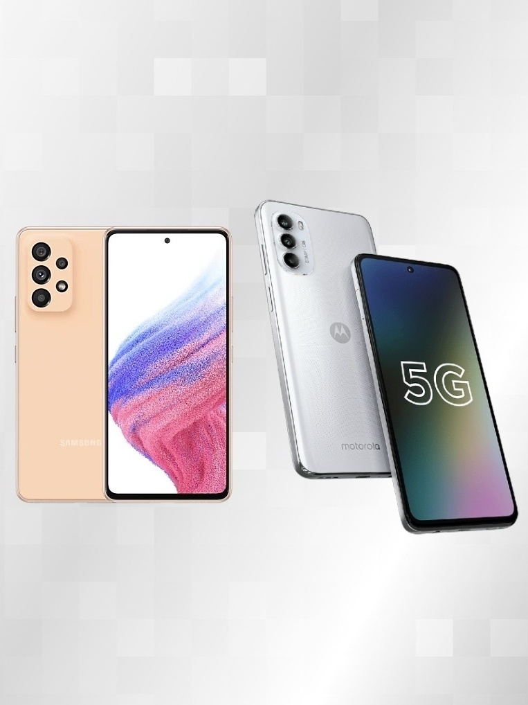Galaxy A53 x Moto G82: descubra qual é o melhor celular para usar 5G?