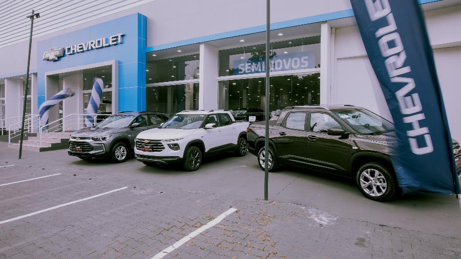 Movimento aumentou, principalmente, em concessionárias de marcas com maior número de modelos de entrada, já que incentivo é vale para carros até R$ 120 mil. - 6.abr.2023 - Keiny Andrade/Folhapress