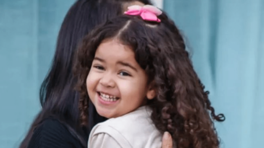 Heloísa dos Santos Silva, de 3 anos, foi baleada em ação da PRF