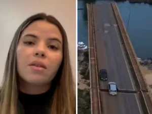 'Pulamos as rachaduras', diz mulher que escapou de queda de ponte