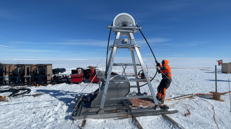 Operação de perfuração da geleira Thwaites vai durar cerca de duas semanas