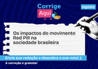 Corrige Aqui: tema de redação aborda movimento Red Pill