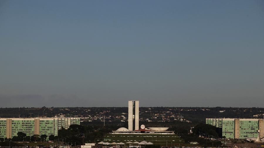 Esplanada dos Ministérios e Congresso Nacional, em Brasília - Ricardo Moraes