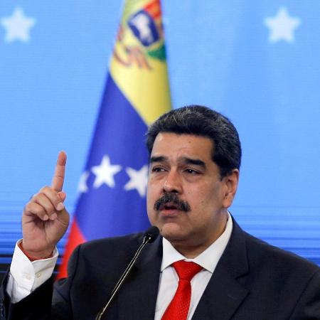 Arquivo - Na Venezuela, a "Vacinação VIP" é oficial. O regime de Nicolás Maduro (foto) anunciou que militares e políticos aliados têm preferência - Manaure Quintero/Reuters