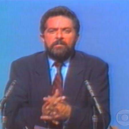 Lula acusa Globo de "mutreta" em debate de 89 - Reprodução/Globo