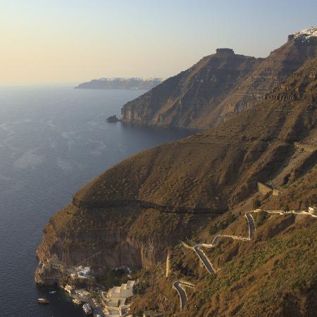 Paisagem de Santorini nos dias de hoje, em foto de Jonas Preine, coautor do estudo