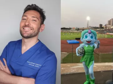 Médico é preso por importunar sexualmente mascote em jogo de futebol no PR