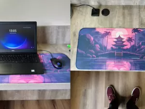 Mouse pad gamer estampado está por R$ 30; veja o que diz quem comprou