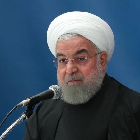Hassan Rouhanidefendeu que o novo governo dos Estados Unidos retorne ao acordo nuclear de 2015 com a República Islâmica  - Getty Images