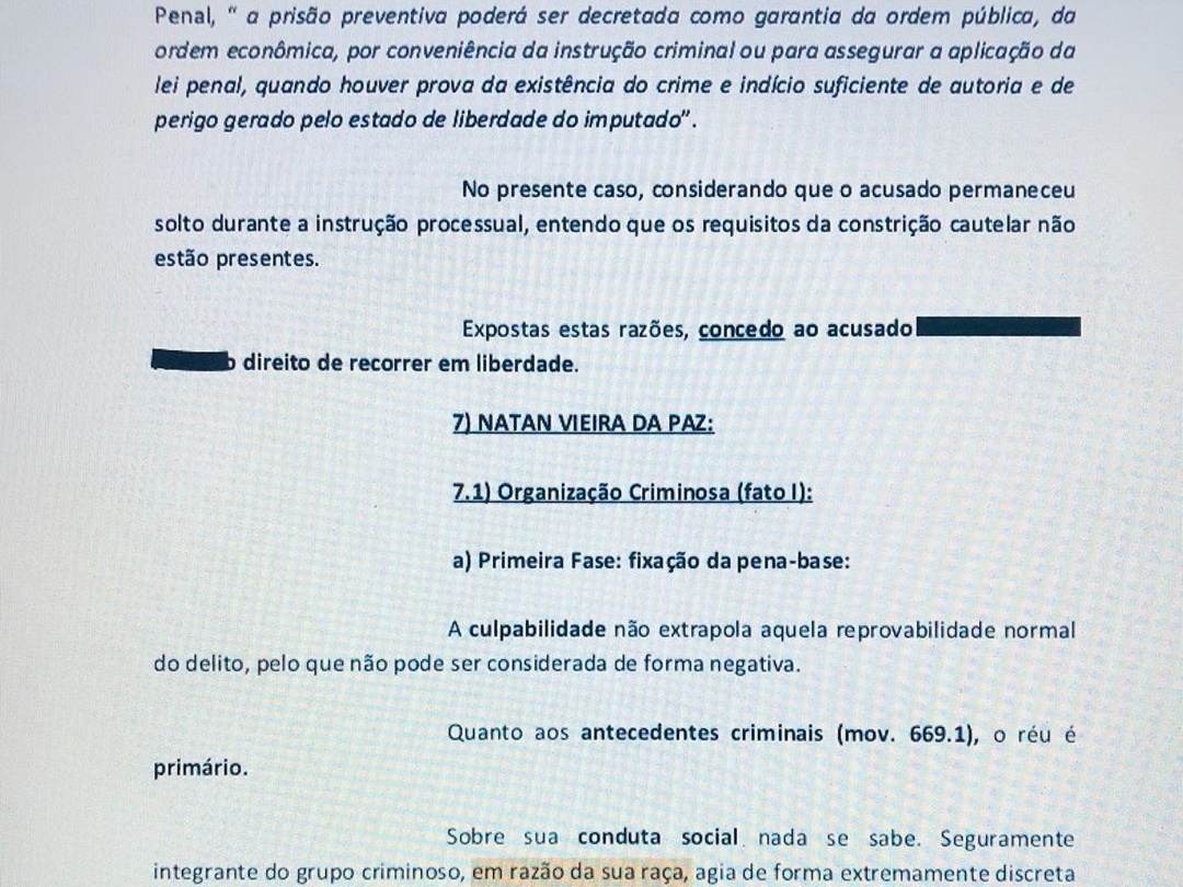 Juíza diz que homem negro é criminoso "em razão de sua raça"