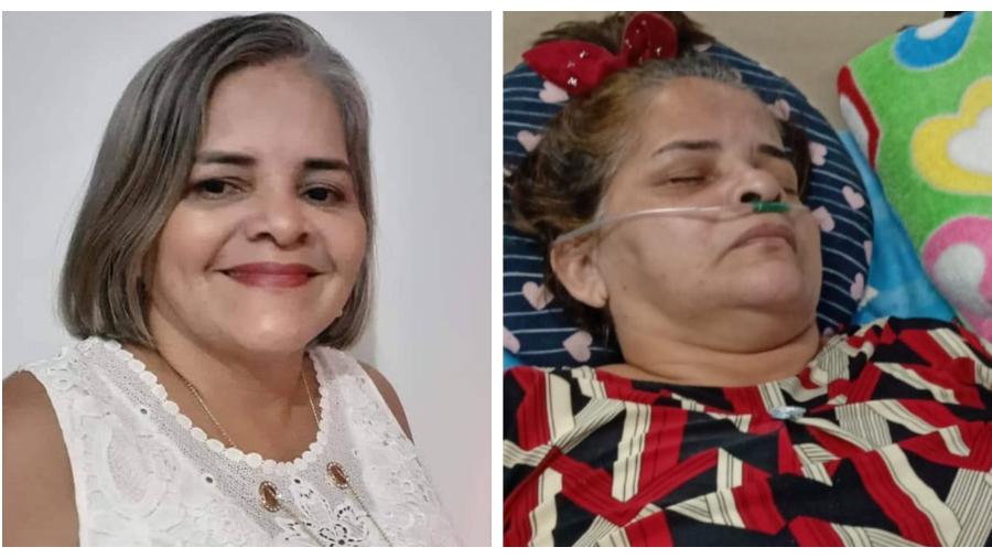 A professora Marlene Almeida de Oliveira morreu de covid aos 51 anos após faltar oxigênio no hospital em que estava internada - Arquivo Pessoal