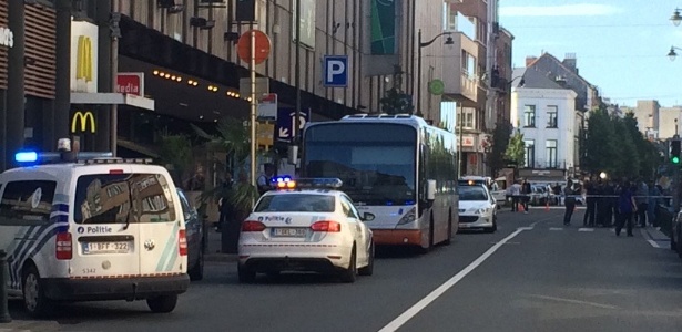 Mulher que fez o ataque em ônibus em Bruxelas foi ferida pela polícia 