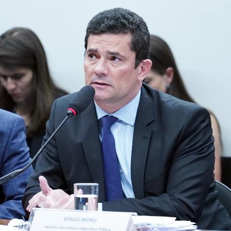 2.jul.2019 - O ministro da Justiça, Sergio Moro - Pablo Valadares/Câmara dos Deputados
