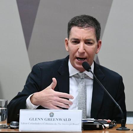 O jornalista Glenn Greenwald  - Marcos Oliveira/Agência Senado