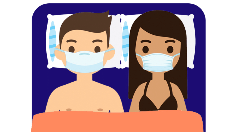 Não adianta usar máscaras na cama; especialistas respondem a perguntas sobre sexo e coronavírus - Getty Images