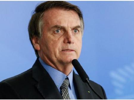 Bolsonaro com olhos meio arregalados - Alan Santos/PR