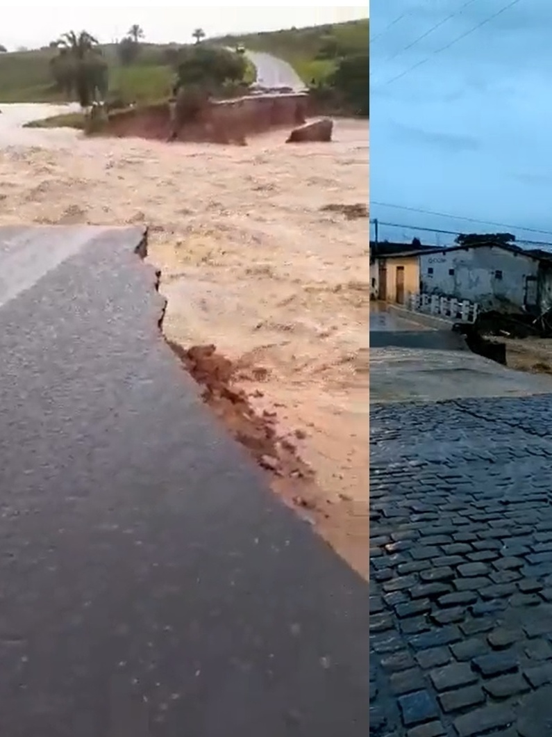 Ciclone leva fortes chuvas à Bahia e deixa cidades em emergência